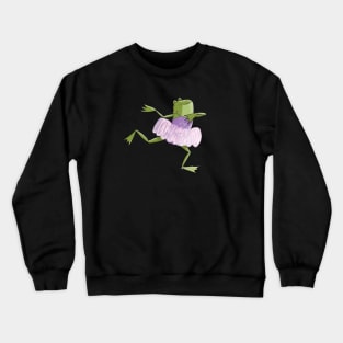 Frog Ballerina Crewneck Sweatshirt